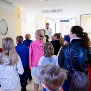 Führung durch das Krankenhaus
