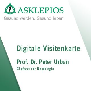 Digitale Visitenkarte Prof. Dr. Peter Urban