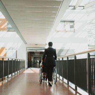 Patient und Angehörige