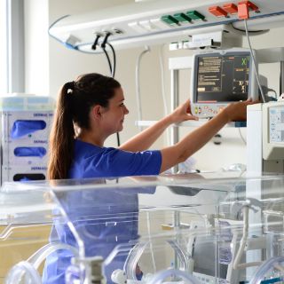 Bild: Patientenplatz