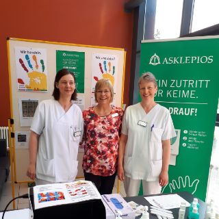Foto Das Team der Krankenhaushygiene