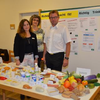 Bild: Stand der AOK
