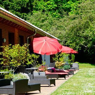 Bild: Zeit zum Entspannen - unsere Terrasse