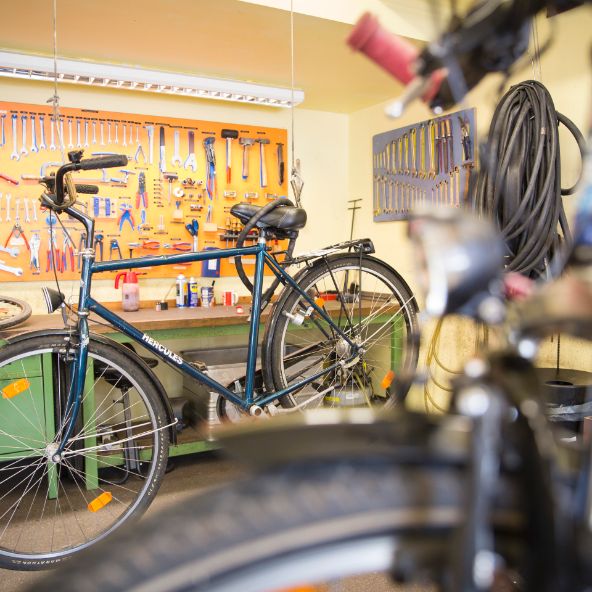 Fahrradwerkstatt Asklepios Klinik Nord Psychiatrie