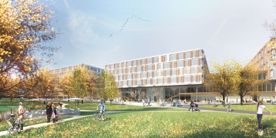 Bild: Neubau AK Altona: Erster Platz Hascher Jehle Berlin GmbH Berlin Aussenansicht