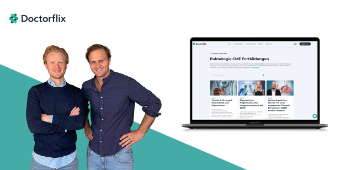 Gründer von Doctorflix: Leopold von Schultzendorff und dr. med. Hans Lennartz Gründer von Doctorflix: Leopold von Schultzendorff und dr. med. Hans Lennartz