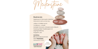 Meilensteine Babykurs Flyer 