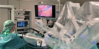 DaVinci im Einsatz FOTO: Da Vinci OP Roboter im Einsatz