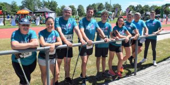 Team Asklepios Lindenlohe beim 16. Schwandorfer Charity Stadtlauf. 