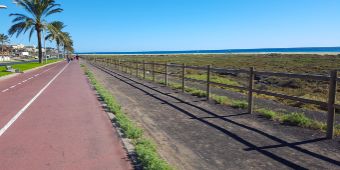 Fuerteventura Meer Strand Sonne Joggen