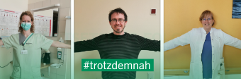 Virtuelle Menschenkette mit der trotzdemnah Marketingkampagne von den Asklepios Kliniken Bad Wildungen BIld: Virtuelle Menschenkette mit der trotzdemnah Marketingkampagne von den Asklepios Kliniken Bad Wildungen