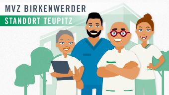 Bild: Willkommen in der Praxis für Radiologie Teupitz - Illustration unseres Ärzteteams