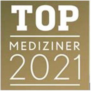 TOP-Mediziner Siegel 2021