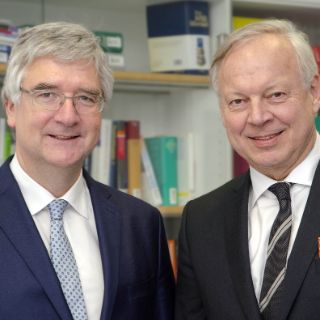 Bild: Prof. Grifka und Prof. Hillmann