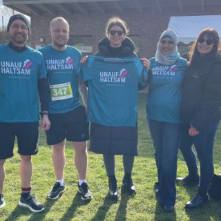 Das Bild zeigt die Teilnehmer am Travelauf Bad Oldesloe der Asklepios Klinik Bad Oldesloe