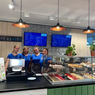 Eröffnung der Cafteria Cafe Garten
