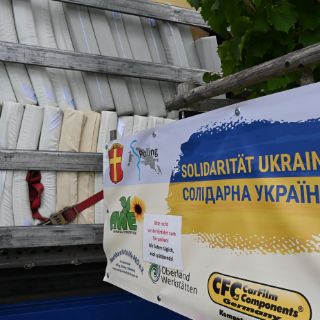 Bild: Solidarität Ukraine: Asklepios Stadtklinik Bad Tölz spendet 37 Matratzen 