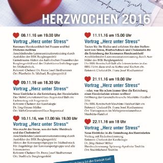 Bild: Veranstaltungen der Herzwoche 2016
