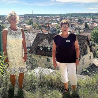 v.li. Andreas Neumann, Manuela Singer-Bartos, Elisabeth Gotthardt, Dr. Josef Zäch