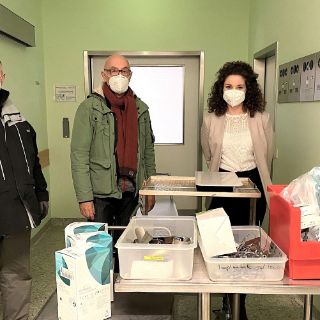 Operationsmaterial für Kliniken in der Ukraine 