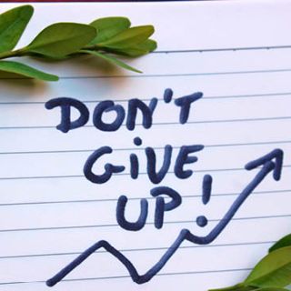 Bild: Don´t give up!