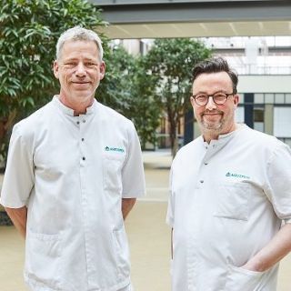 FOTO der Chefärzte Prof. Eberhardt und Dr. Bornitz