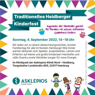 Plakat: 2022 - KinderHeidberg Kinderfest