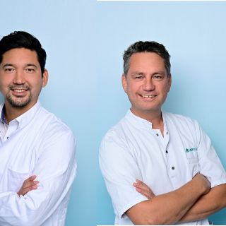 Foto: Chefärzte Radiologie und Orthopädie/Unfallchirurgie Dr. H. Vieweg und Dr. H. Neumann
