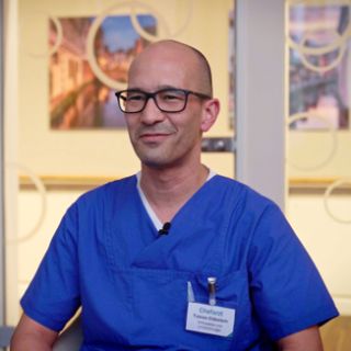 Hier war ein Bild: Chefarzt Tobias Gäbelein, Orthopädie und Unfallchirurgie