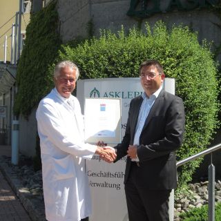 Auszeichnung Andreas Fischer und Dr. Christian Conzelmann