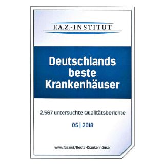 Zertifikat vom F.A.Z.-Institut