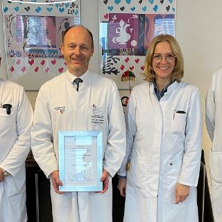 Professor Dr. Heiko Graichen mit seinem Team