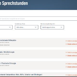 Sprechstunden online buchbar