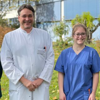 Jana Humrich, Dr. Christian Glöckner, Magdalena Bauer und Steffen König.