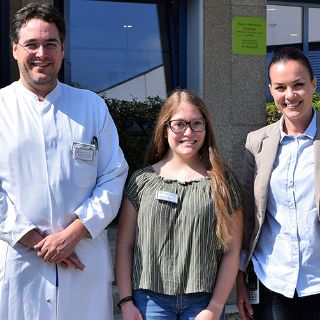 Eine neue Auszubildende an der Asklepios Klinik Oberviechtach