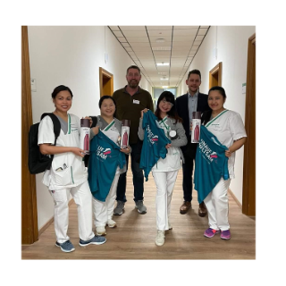 Philippinische Pflegefachkräfte in der Asklepios Klinik Schaufling angekommen
