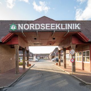 Haupteingang Nordseeklinik