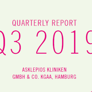 Grafik: Titelgrafik Asklepios Report 3rd Quarter 2019