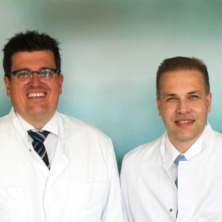 Bild: Priv. Doz. Dr. med. Holger Maul, Prof. Dr. med. Gerhard Gebauer, v.l.n.r