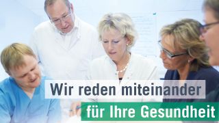 Wir reden miteinander - für Ihre Gesundheit