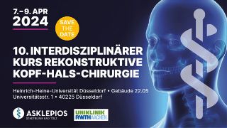 Bild: 10. interdisziplinärer Kurs rekonstruktive Kopf-Hals-Chirurgie 2024