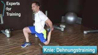 knie-dehnungstraining