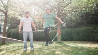 Freizeittipps Slackline Eingangsseite