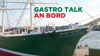 Traditionssegler Rickmer Rickmers im Hamburger Hafen