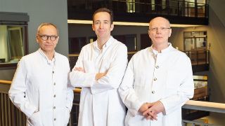Prof. Dr. Karl J. Oldhafer, Prof. Dr. Thomas von Hahn, Dr. Dr. habil. Axel Stang (v. links)