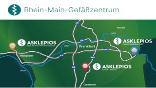Gefäßzentrum Rhein-Main-Karte