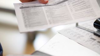 Das Bild zeigt eine ausgedruckte WHO-Checkliste