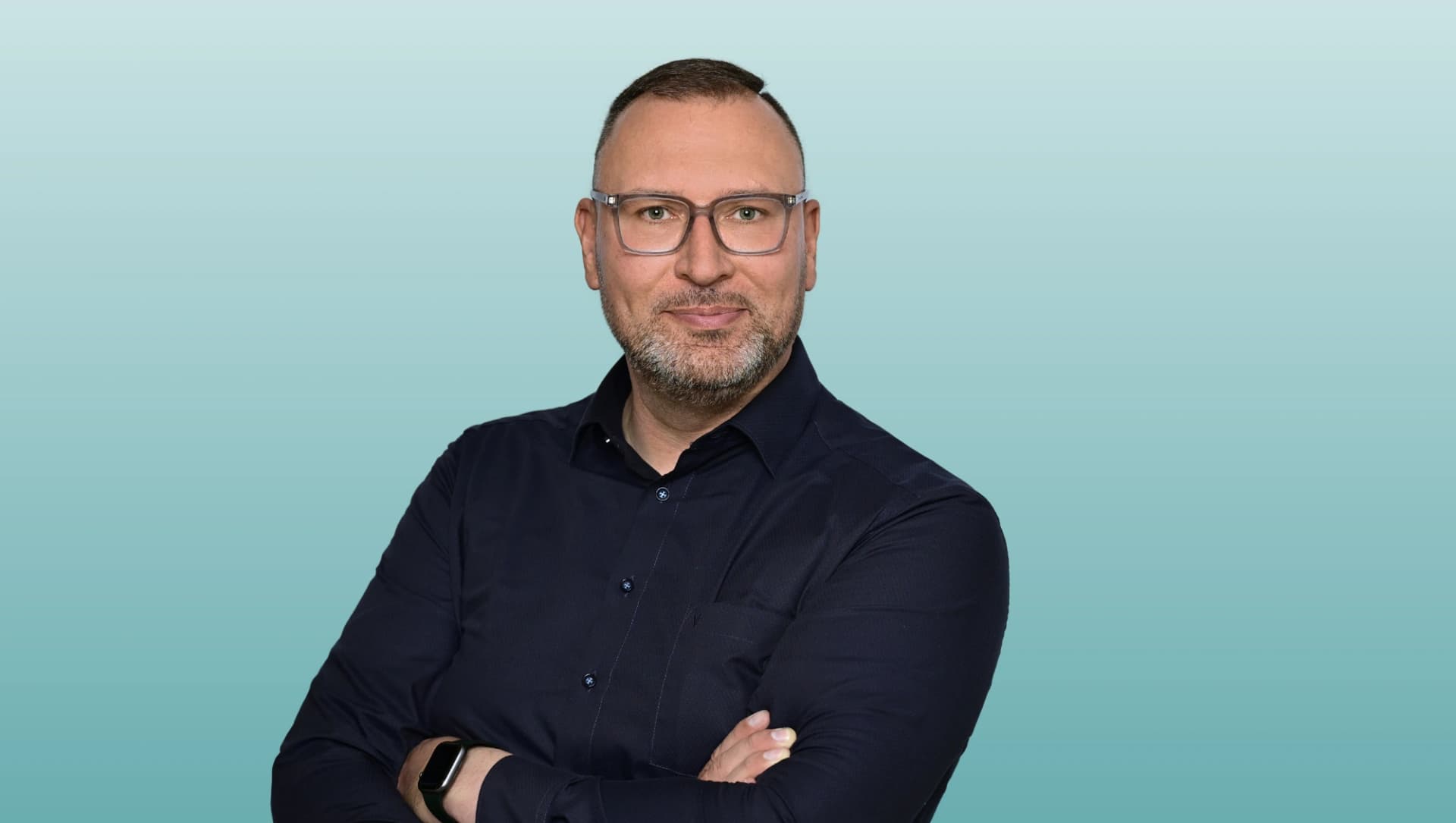 Bild: Portraitfoto von Jan Rasmus, Geschäftsführer der Asklepios Services