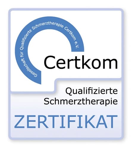 Certkom: Zertifizierung Qualifizierte Schmerztherapie