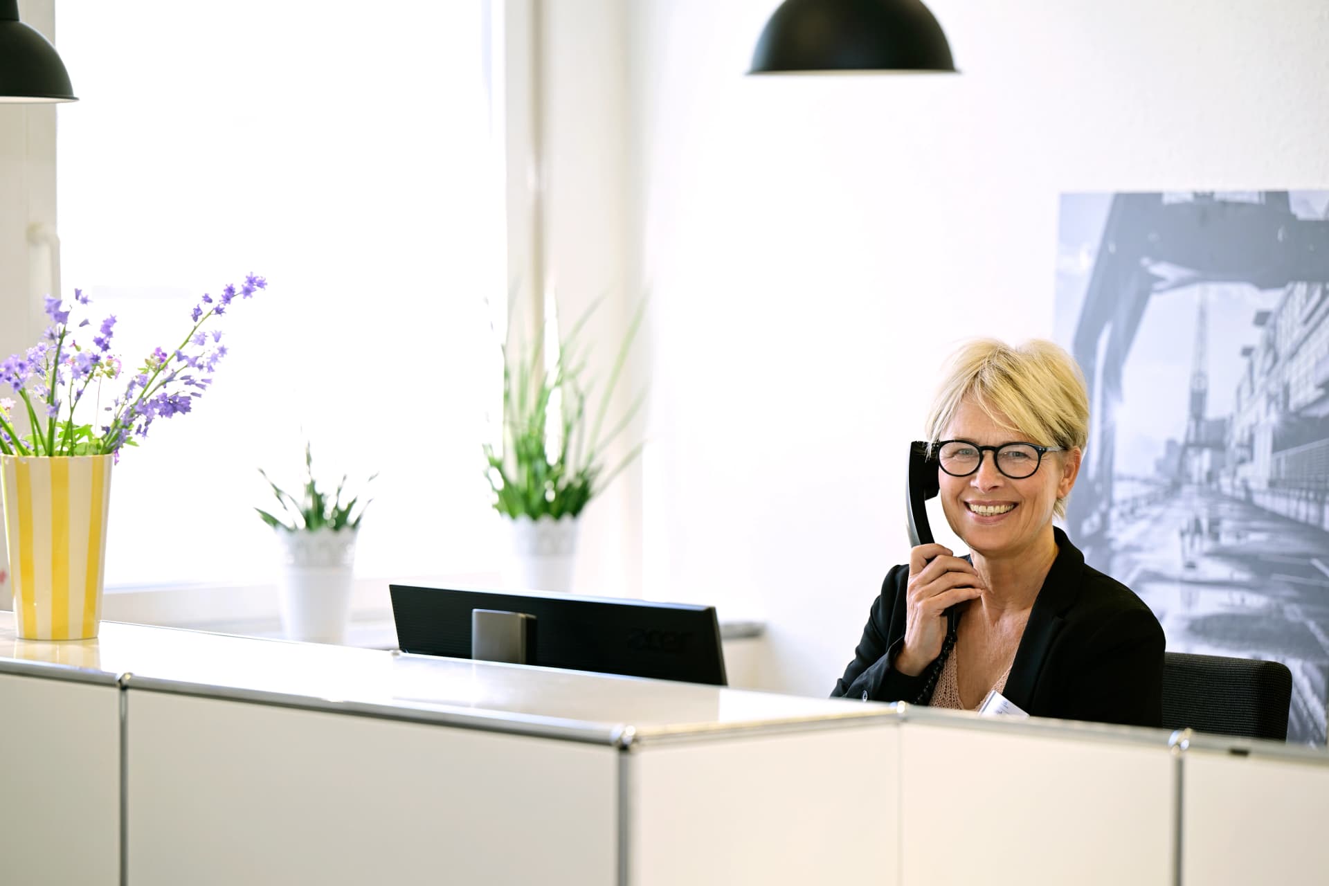 Empfang Frau Westphalen